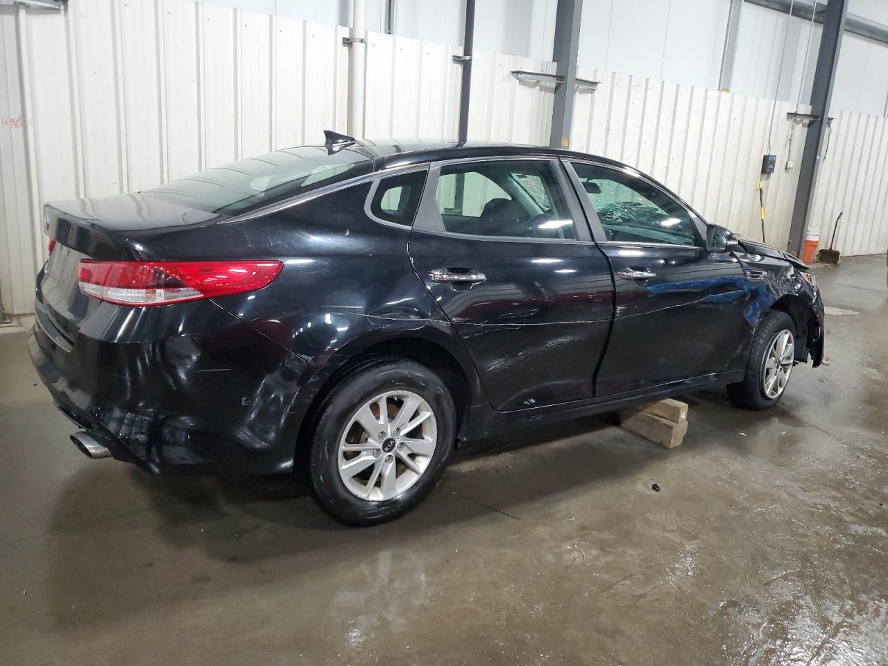 2018 KIA Optima VIN 5XXGT4L38JG220151 Copart auction photo, all over damage thumbnail 3