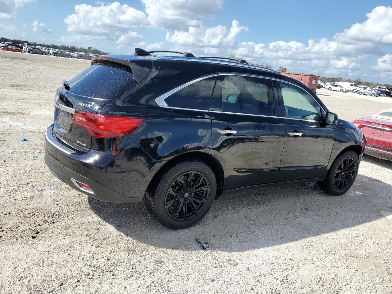 2015 Acura MDX VIN 5FRYD4H85FB005714 Copart auction photo, front end damage thumbnail 3