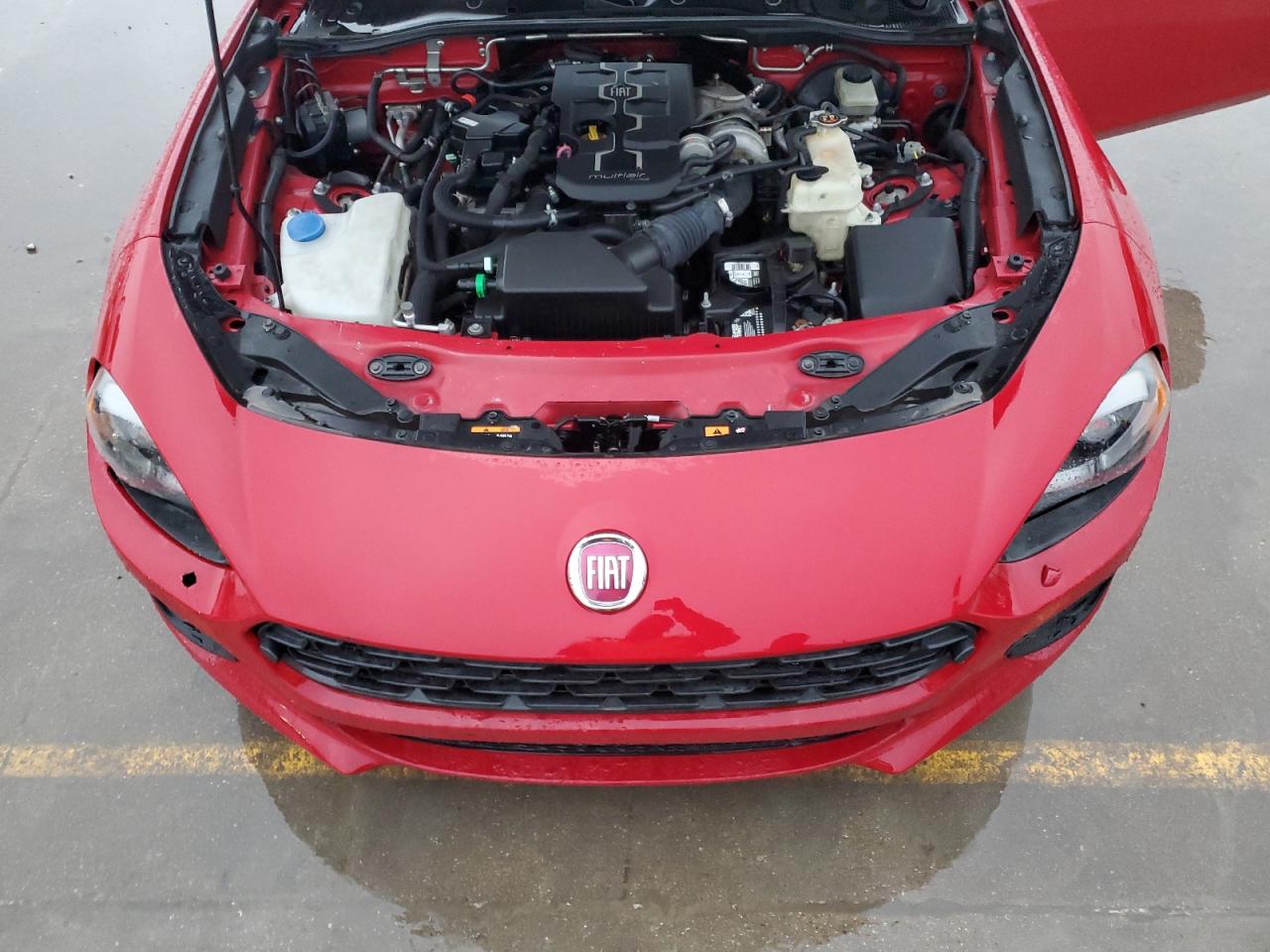 2017 Fiat 124 Spider VIN JC1NFAEK0H0100595 Copart auction photo, rear end / front end damage thumbnail 11