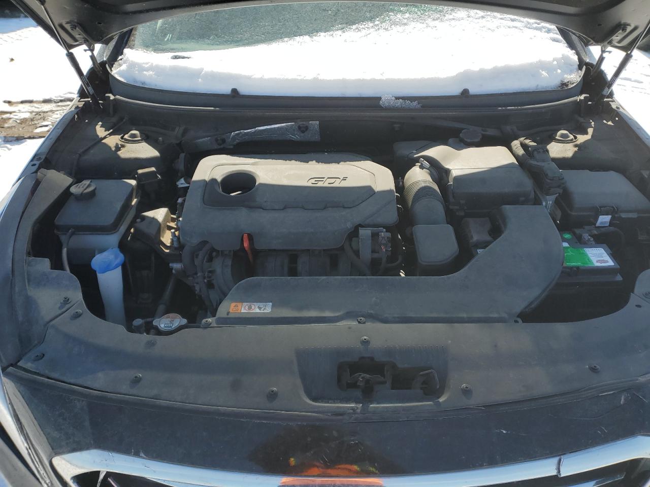 2015 Hyundai Sonata VIN 5NPE24AF0FH243099 Copart auction photo, front end damage thumbnail 11