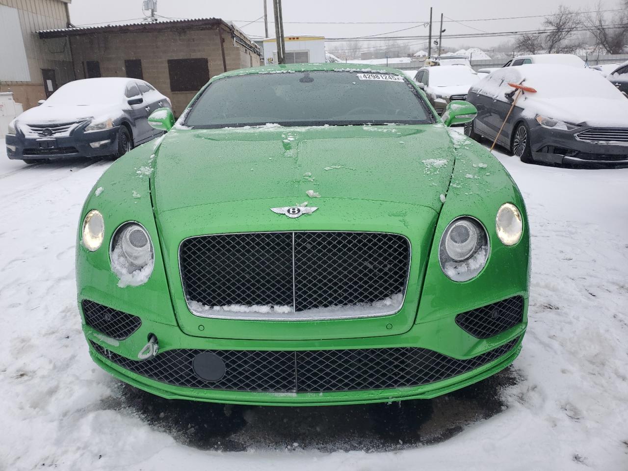 2016 Bentley Continental VIN SCBFJ7ZA3GC052178 Copart auction photo, side / rear end damage thumbnail 5