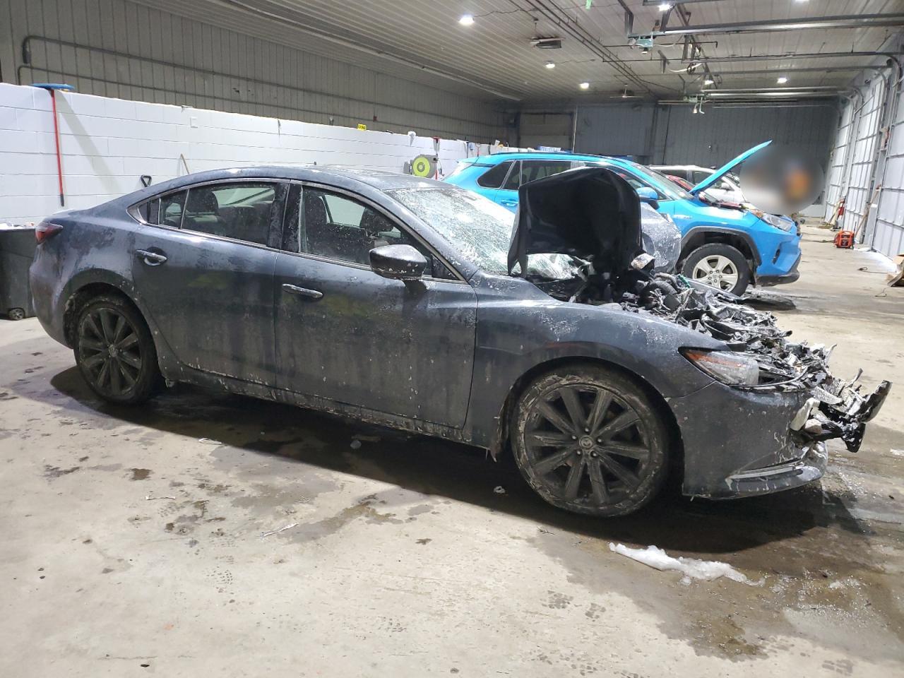 2021 Mazda 6 VIN JM1GL1WY4M1609858 Copart auction photo, front end damage thumbnail 4