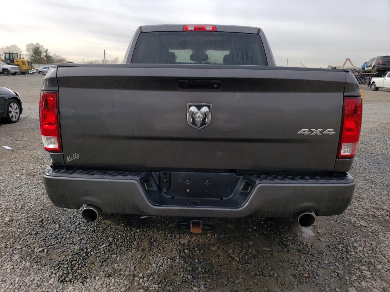 2014 RAM 1500 VIN 3C6RR7KT3EG325135 Copart auction photo, side damage thumbnail 6
