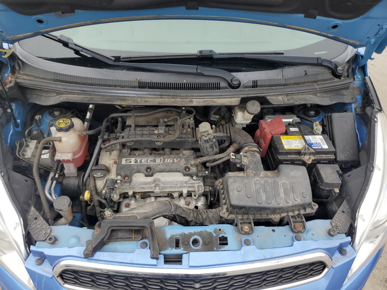 2014 Chevrolet Spark VIN KL8CB6S94EC579434 Copart auction photo, minor dent/scratches damage thumbnail 11