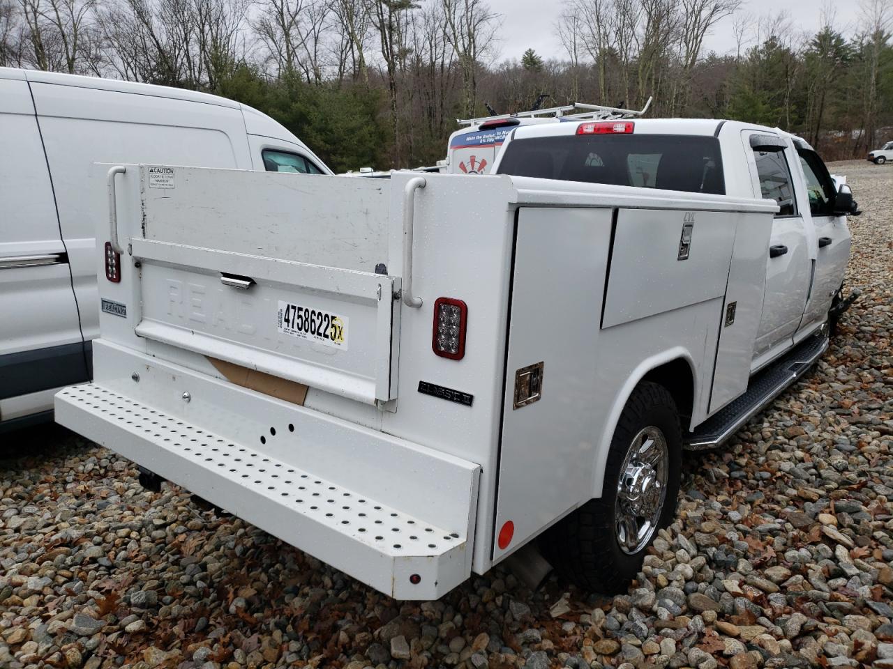 2019 RAM 3500 VIN 3C63R3GL8KG673208 Copart auction photo, front end / undercarriage damage thumbnail 3