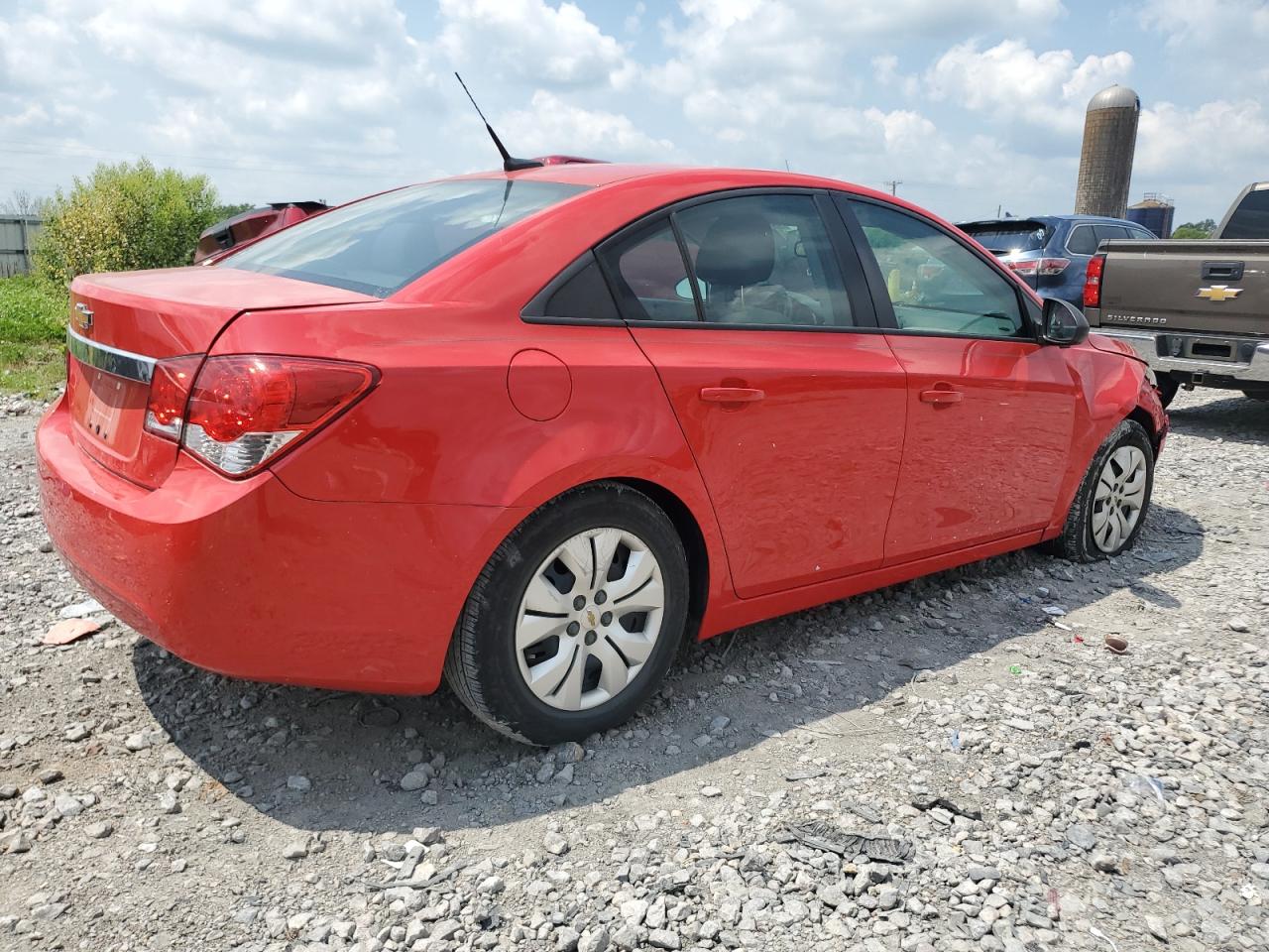 2014 Chevrolet Cruze VIN 1G1PA5SH7E7449131 Copart auction photo, front end / minor dent/scratches damage thumbnail 3