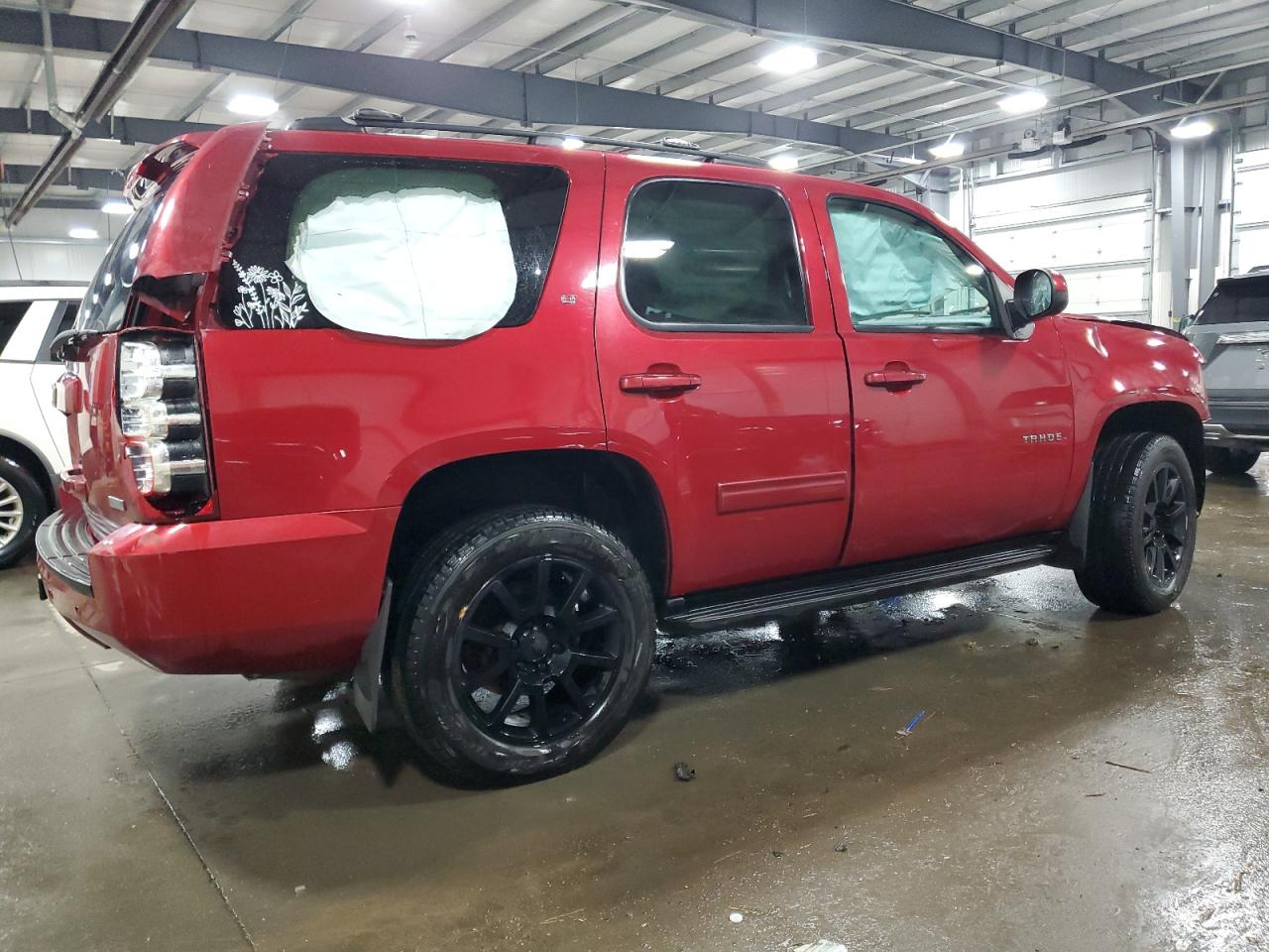 2012 Chevrolet Tahoe VIN 1GNSKBE04CR252557 Copart auction photo, all over damage thumbnail 3