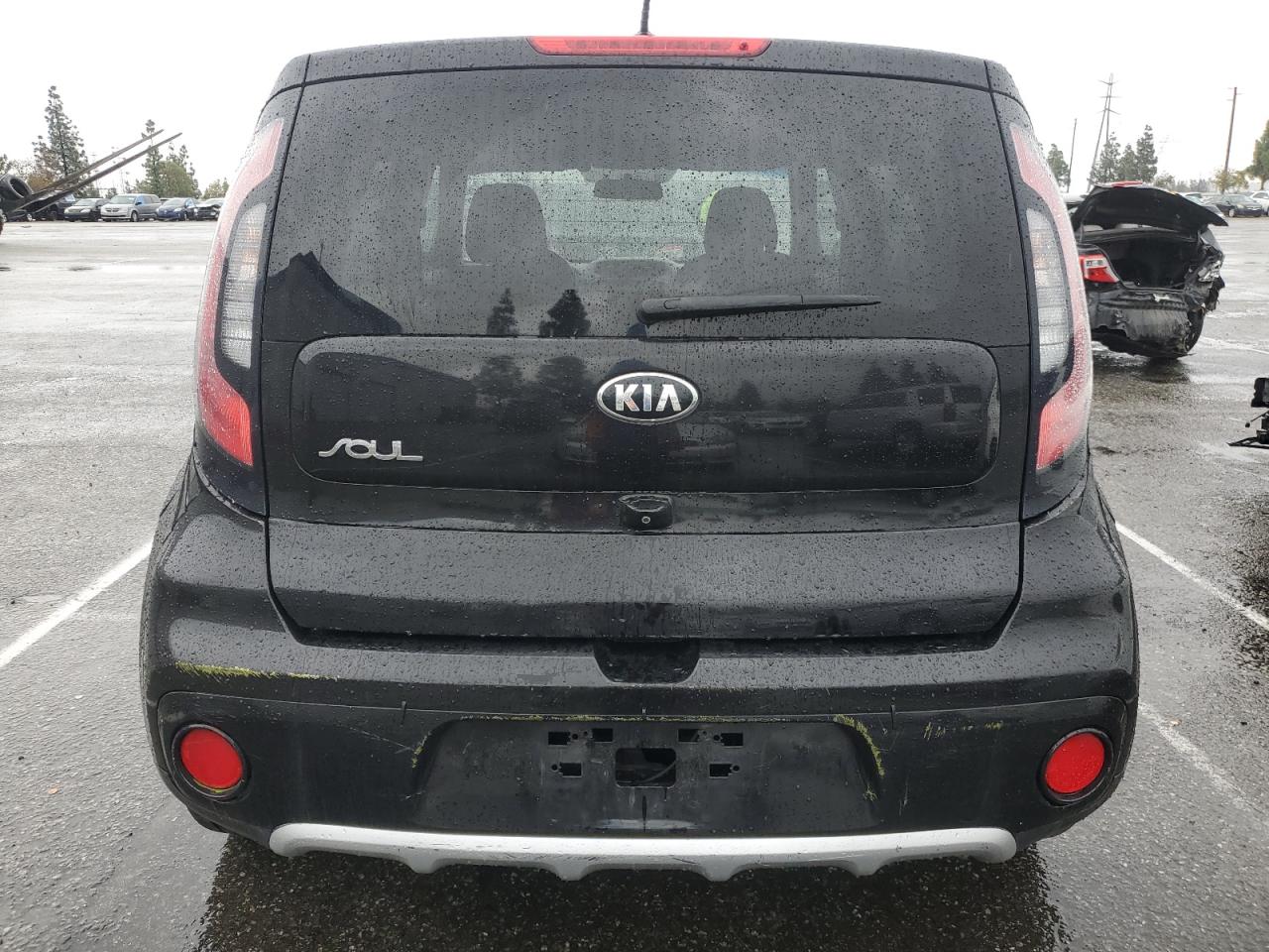 2017 KIA Soul VIN KNDJP3A54H7474791 Copart auction photo, vandalism damage thumbnail 6