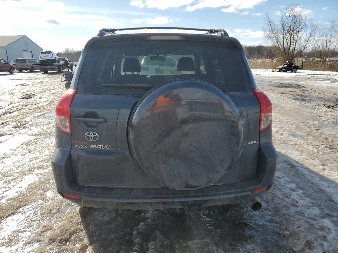 2007 Toyota RAV 4 VIN JTMBD32V276053863 Copart auction photo, front end damage thumbnail 6