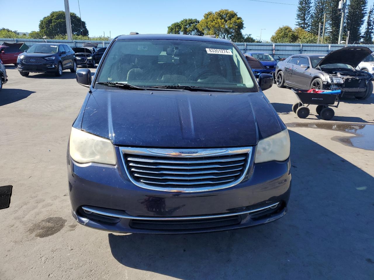 2013 Chrysler Town & Country VIN 2C4RC1BGXDR809662 Copart auction photo, mechanical / normal wear damage thumbnail 5
