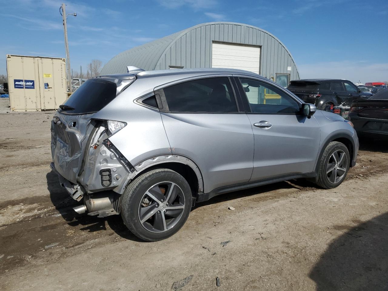 2022 Honda HR-V VIN 3CZRU5H59NM745790 Copart auction photo, rear end damage thumbnail 3