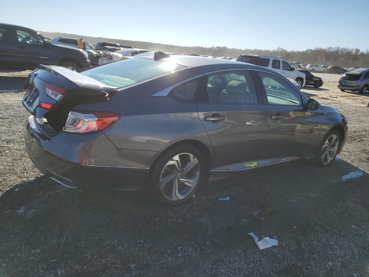 2020 Honda Accord VIN 1HGCV1F51LA044497 Copart auction photo, rear end damage thumbnail 3