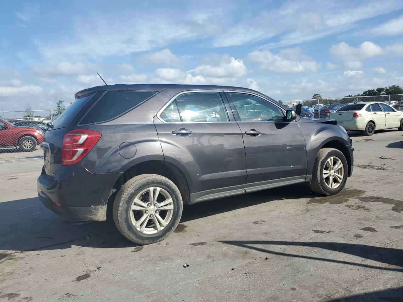 2016 Chevrolet Equinox VIN 2GNFLEEK1G6339030 Copart auction photo, front end / side damage thumbnail 3