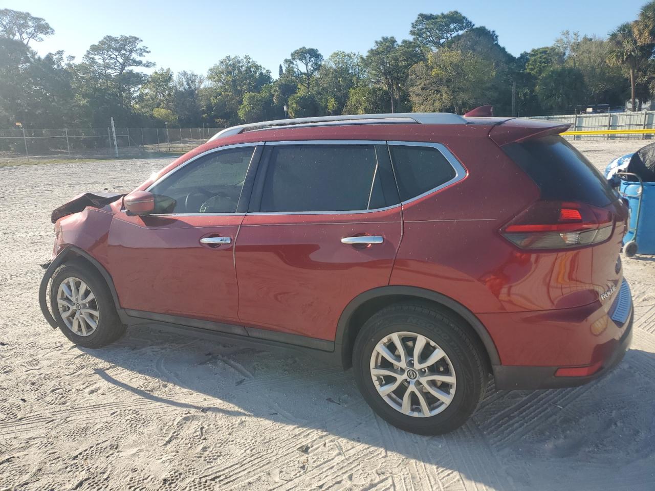 2018 Nissan Rogue VIN 5N1AT2MT7JC703540 Copart auction photo, front end damage thumbnail 2