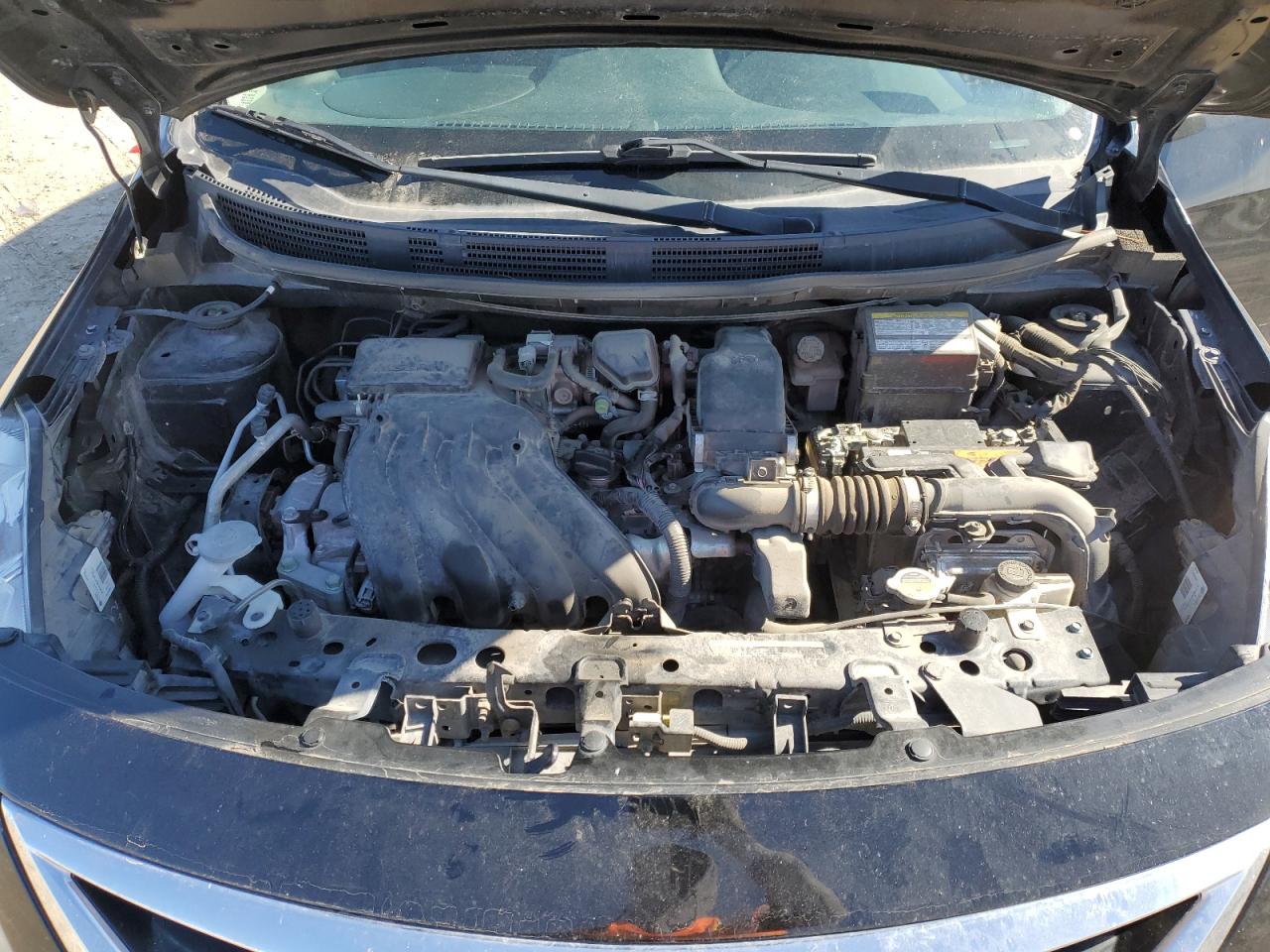 2019 Nissan Versa VIN 3N1CN7AP4KL881362 Copart auction photo, rear end / side damage thumbnail 11