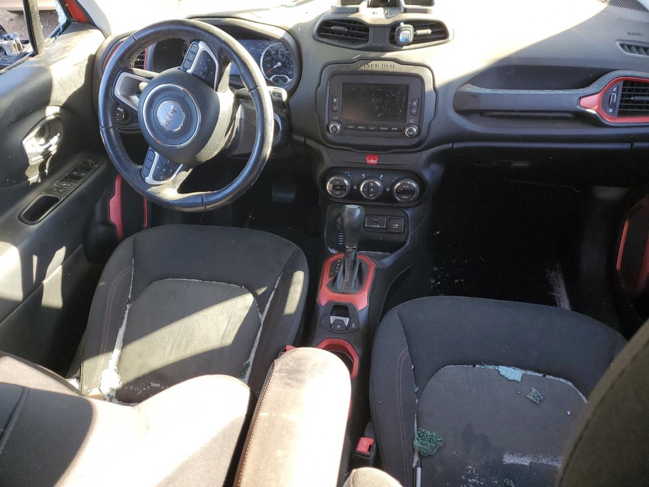 2016 Jeep Renegade VIN ZACCJBCT8GPE12652 Copart auction photo, all over damage thumbnail 8