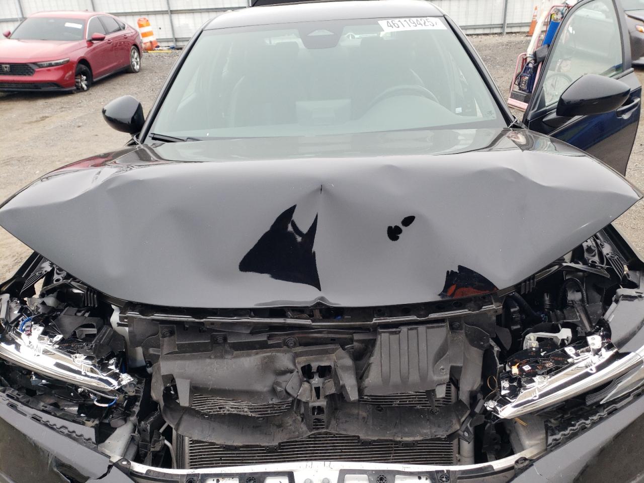 2022 Honda Civic VIN 2HGFE2F56NH588968 Copart auction photo, front end / minor dent/scratches damage thumbnail 12