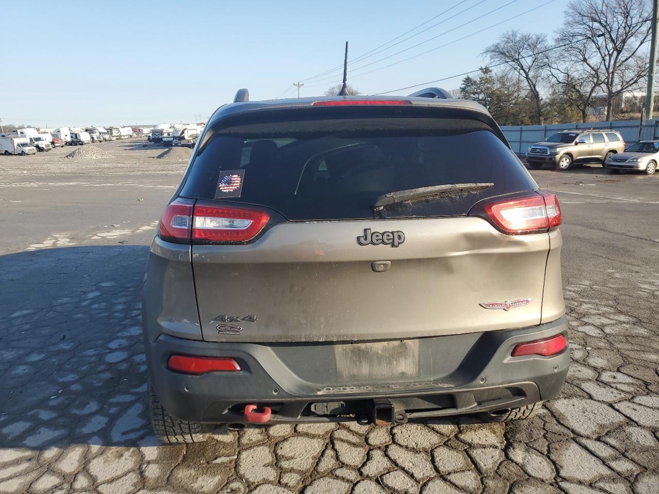 2016 Jeep Cherokee VIN 1C4PJMBS9GW234601 Copart auction photo, front end damage thumbnail 6