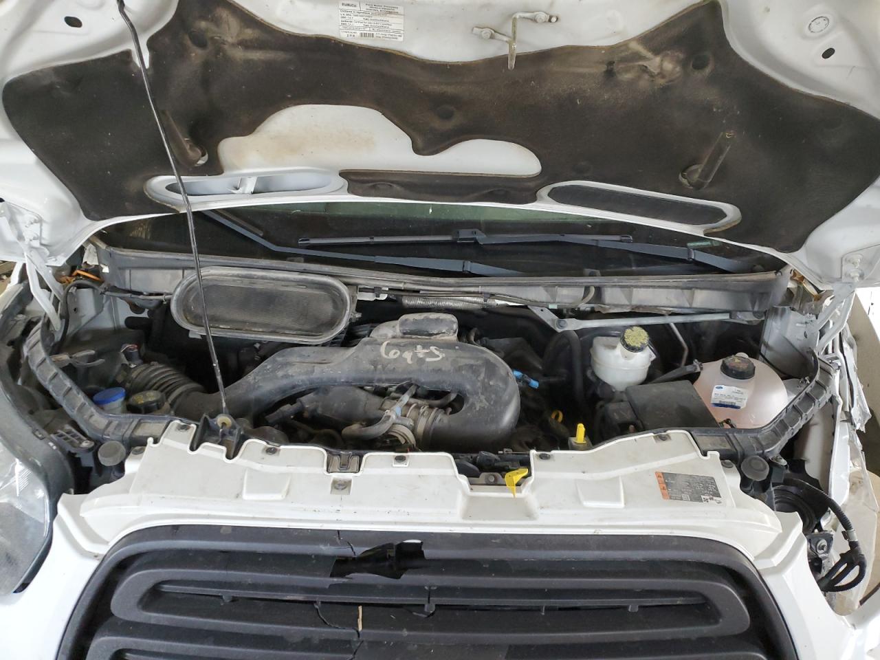 2015 Ford Transit VIN 1FTNR1CM5FKA52415 Copart auction photo, front end / side damage thumbnail 12