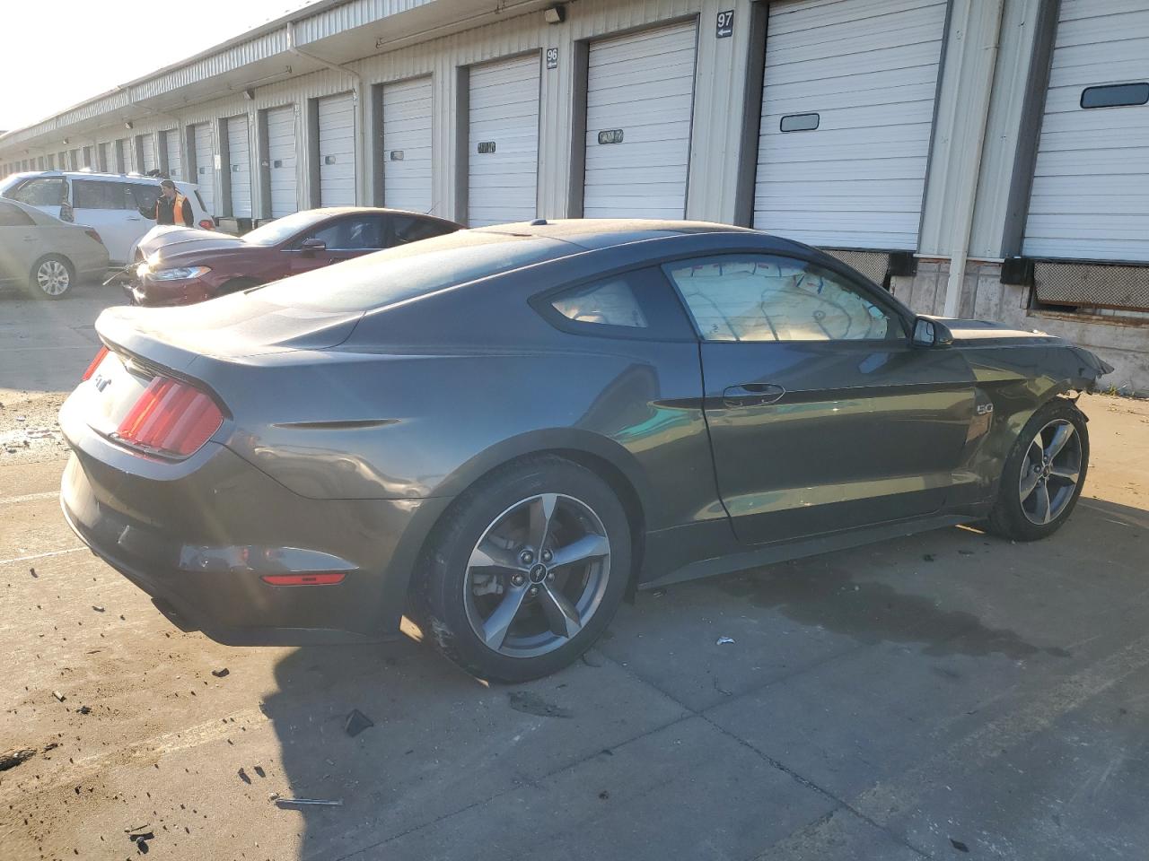 2016 Ford Mustang VIN 1FA6P8CF7G5272374 Copart auction photo, front end / minor dent/scratches damage thumbnail 3