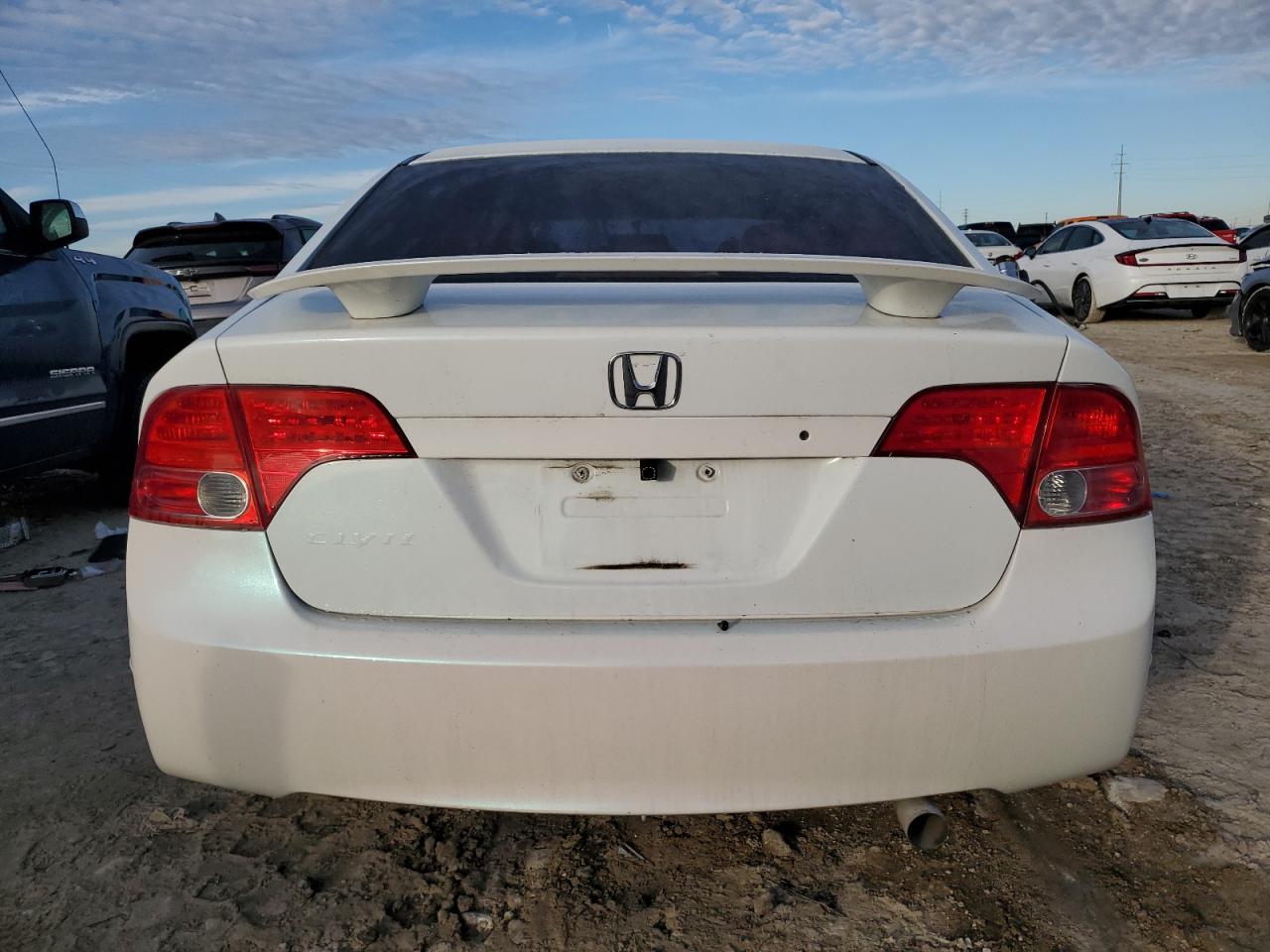 2008 Honda Civic VIN 2HGFA16578H334082 Copart auction photo, front end / undercarriage damage thumbnail 6