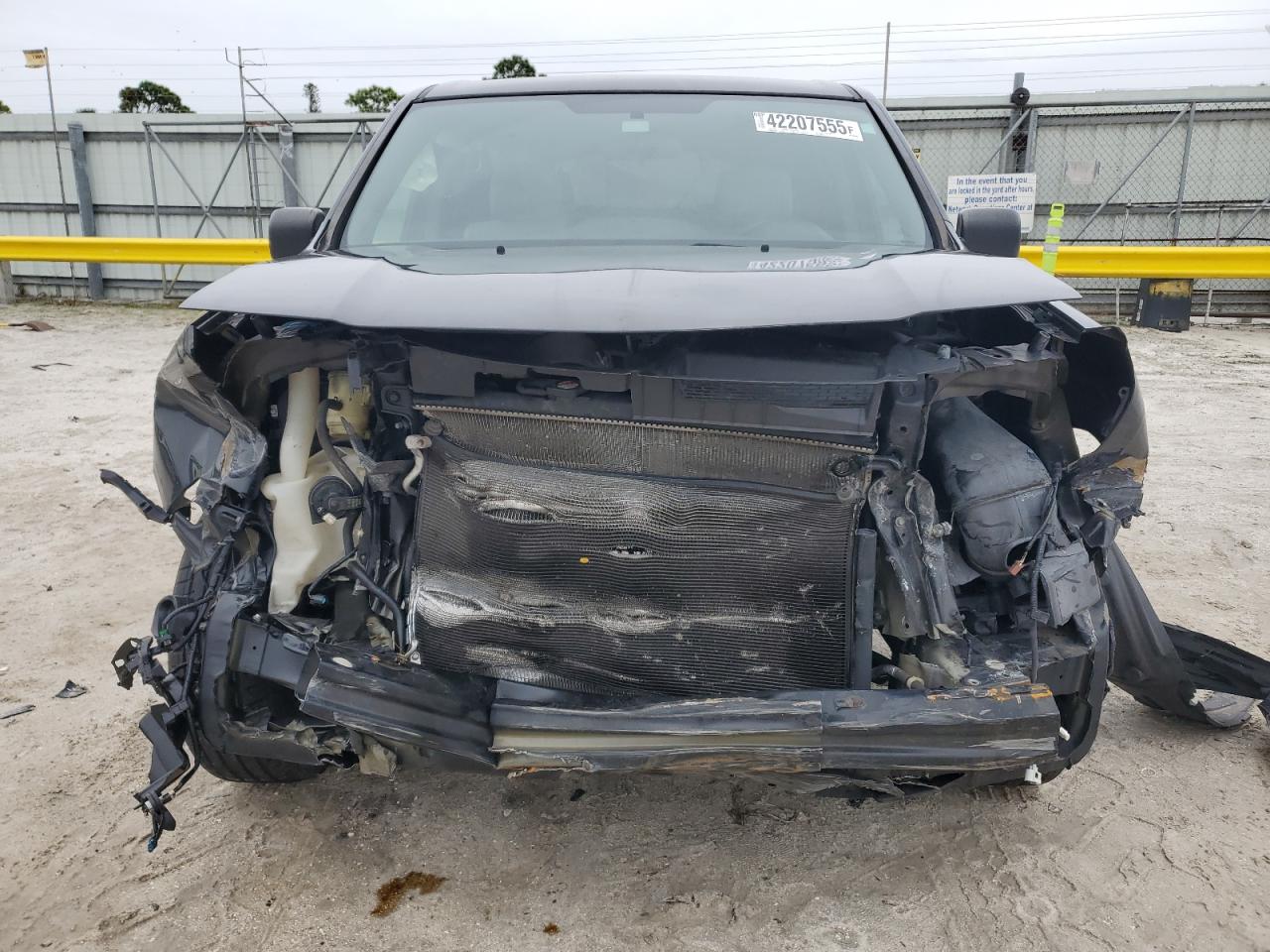 2015 Honda Pilot VIN 5FNYF3H25FB020635 Copart auction photo, front end damage thumbnail 5