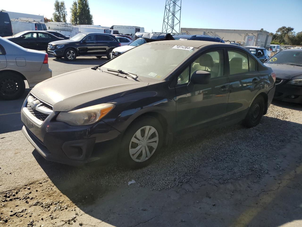 2012 Subaru Impreza VIN JF1GJAA61CH011248