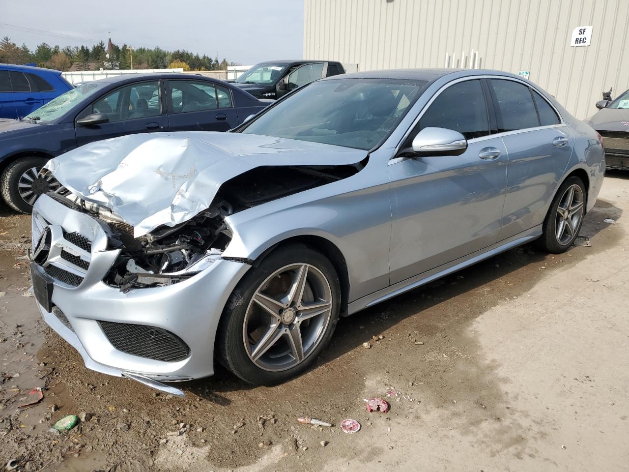 2015 Mercedes-Benz C-klasse VIN 55SWF4KB9FU081278