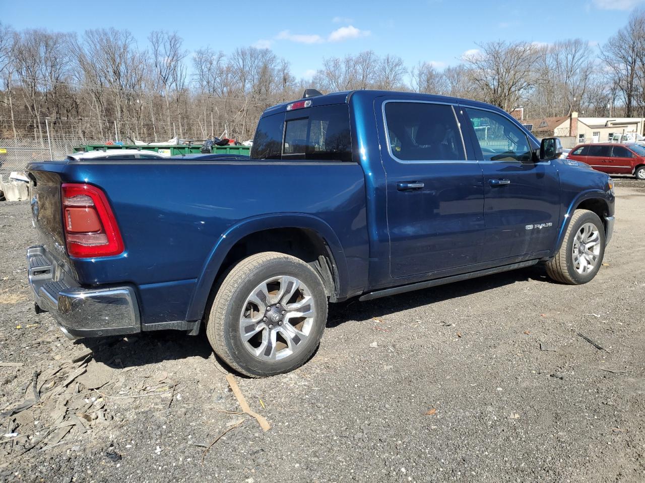 2019 RAM 1500 VIN 1C6SRFKT4KN660998 Copart auction photo, side damage thumbnail 3