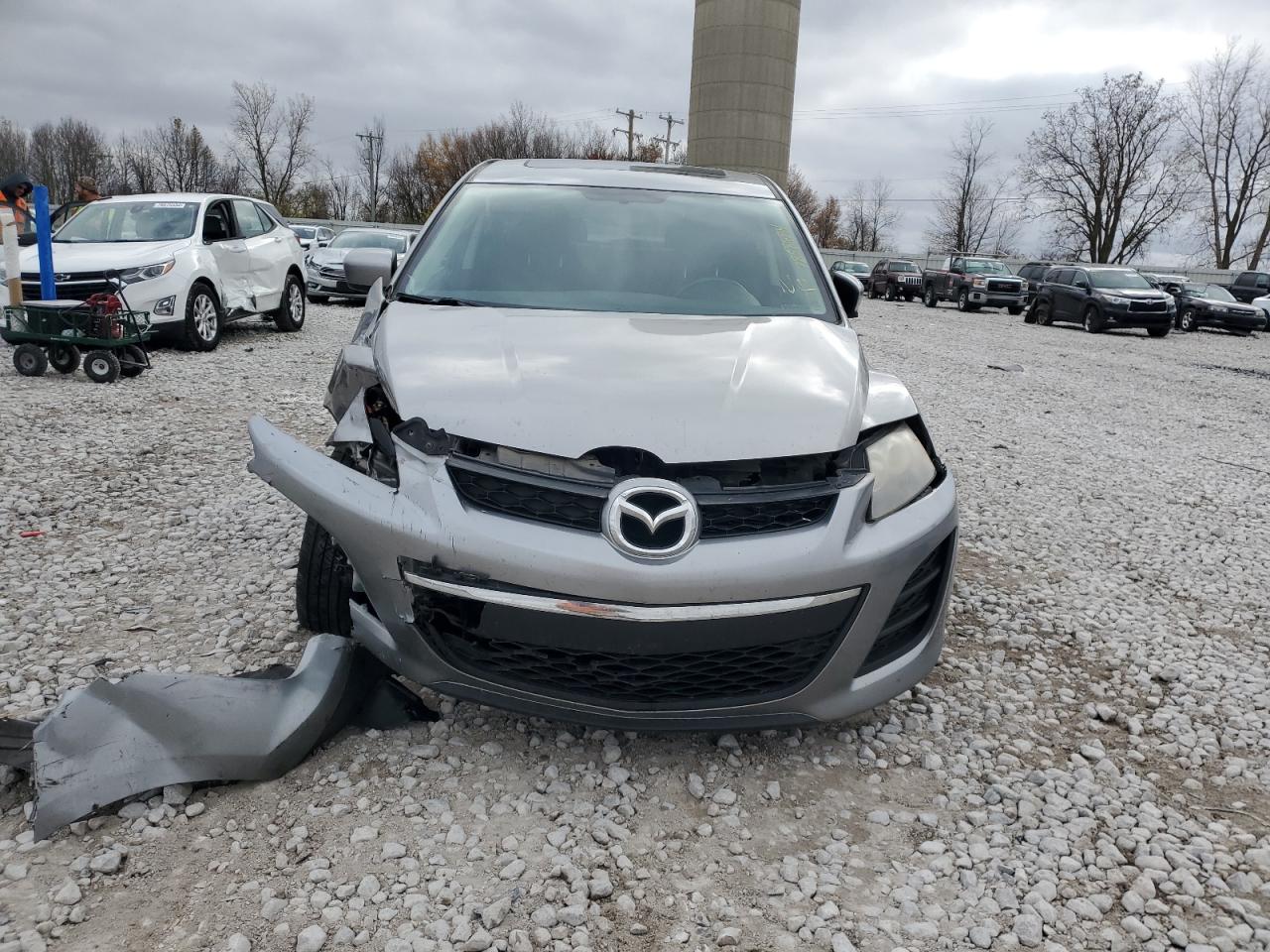 2010 Mazda CX-7 VIN JM3ER2W55A0329201 Copart auction photo, all over damage thumbnail 5