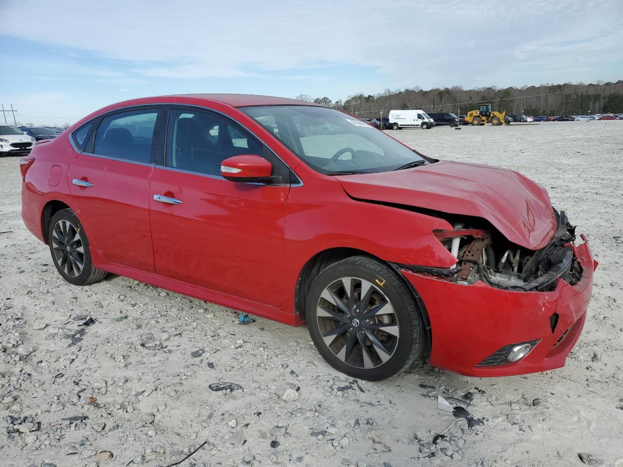2019 Nissan Sentra VIN 3N1AB7AP5KY344034 Copart auction photo, front end damage thumbnail 4