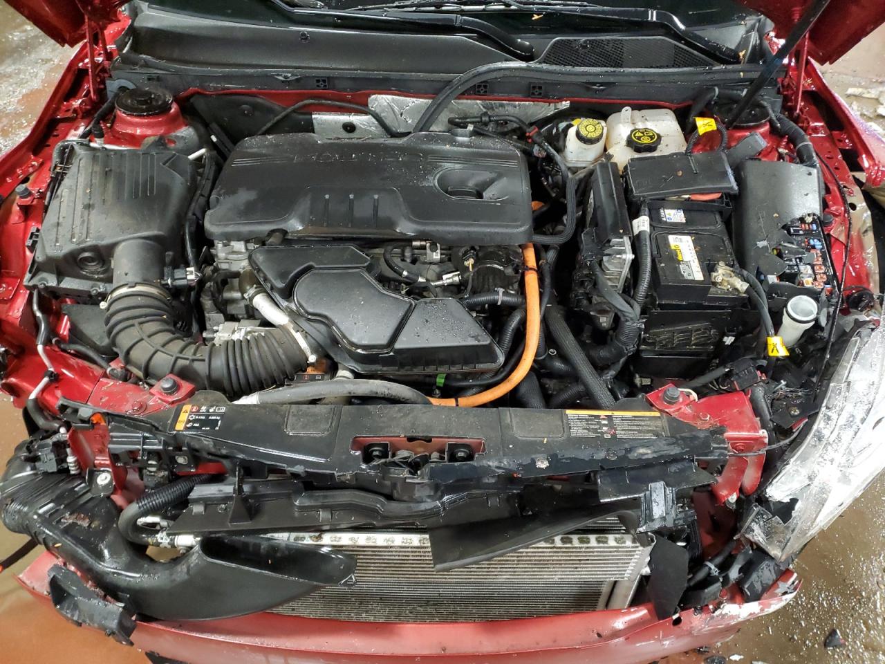 2013 Buick Regal VIN 2G4GR5ER2D9248542 Copart auction photo, front end / side damage thumbnail 11