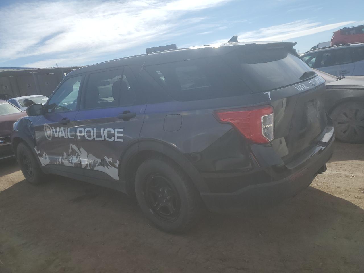 2020 Ford Explorer VIN 1FM5K8AC7LGC67604 Copart auction photo, front end damage thumbnail 2