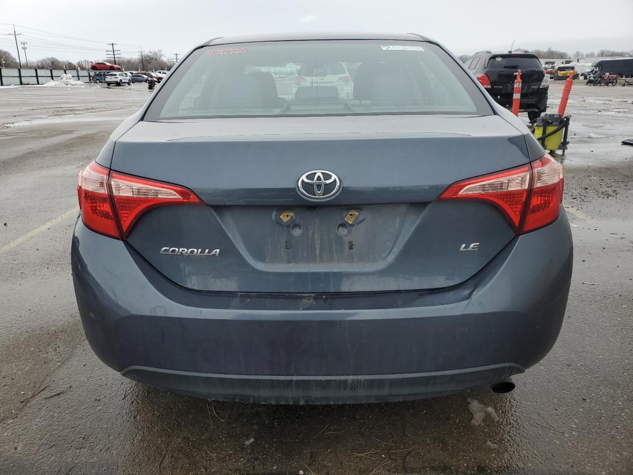 2018 Toyota Corolla VIN 2T1BURHE2JC035857 Copart auction photo, front end / frame damage damage thumbnail 6