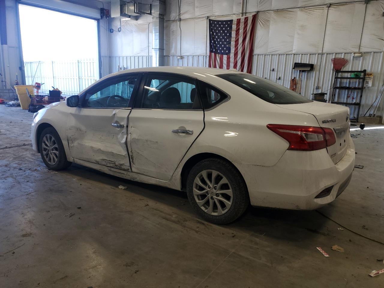 2019 Nissan Sentra VIN 3N1AB7AP7KY432034 Copart auction photo, side / minor dent/scratches damage thumbnail 2