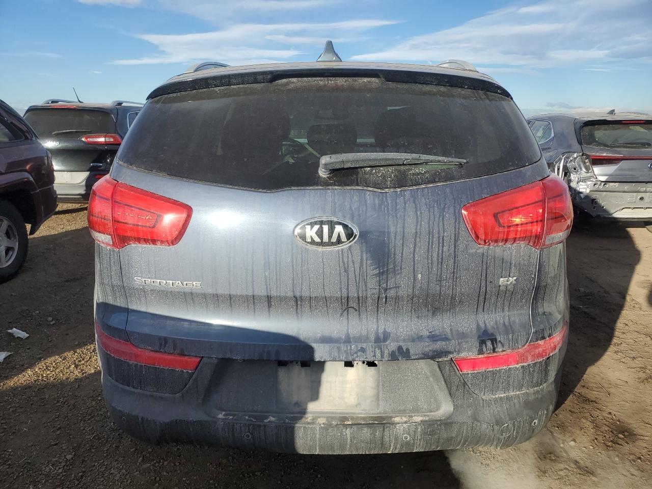 2016 KIA Sportage VIN KNDPCCAC1G7817401 Copart auction photo, front end damage thumbnail 6