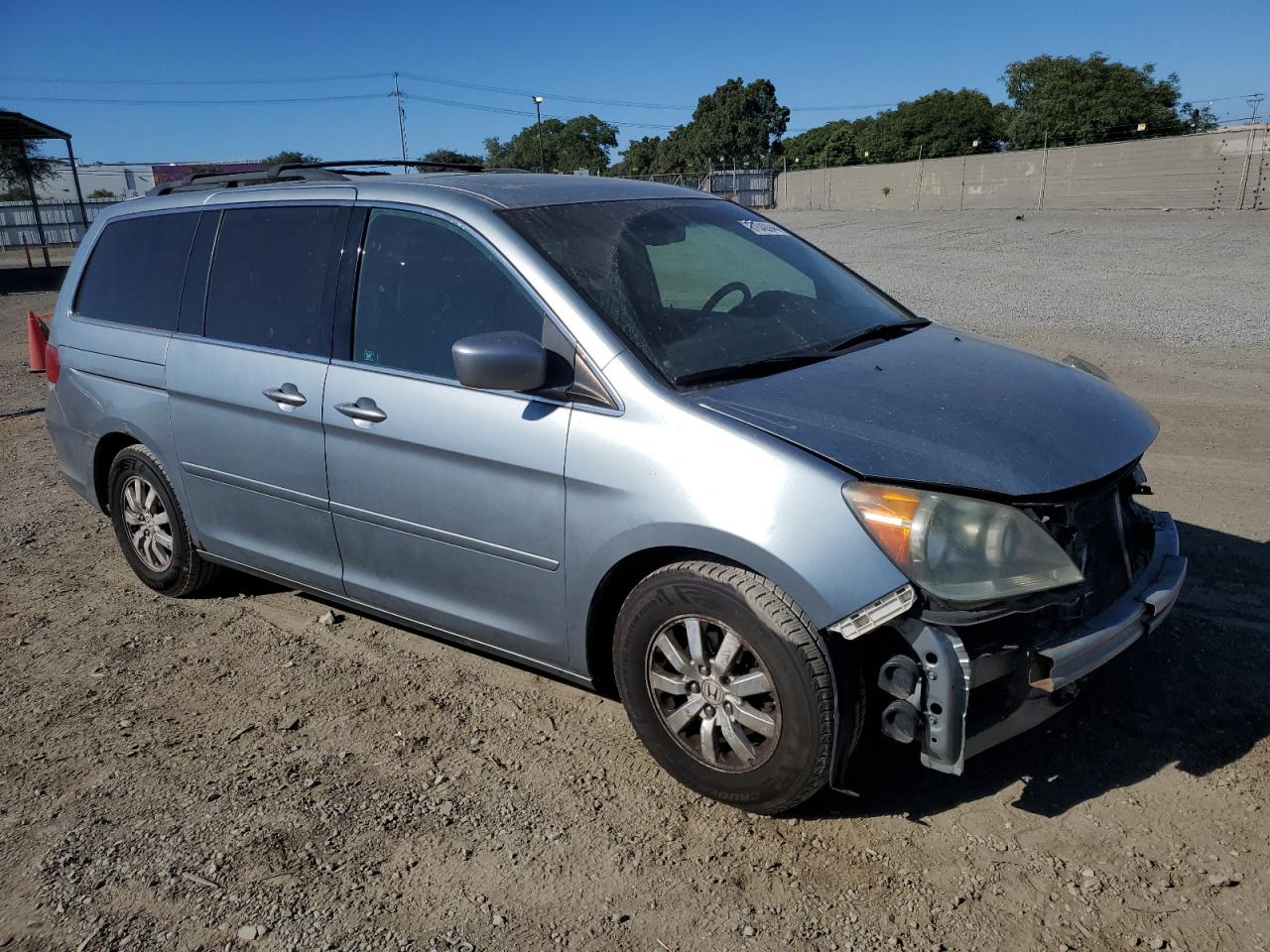 2008 Honda Odyssey VIN 5FNRL38728B072445 Copart auction photo, front end damage thumbnail 4
