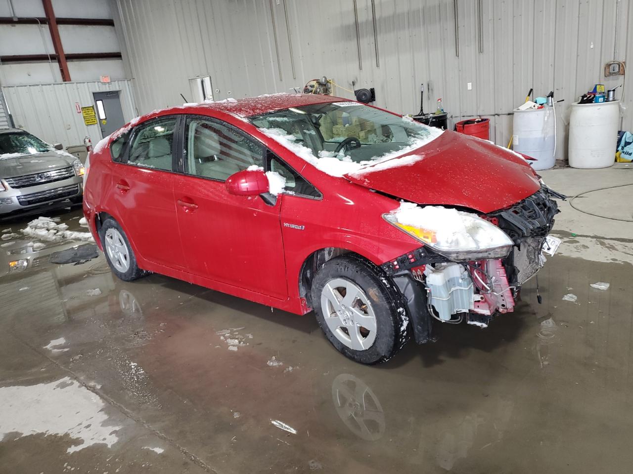 2010 Toyota Prius VIN JTDKN3DU2A0092528 Copart auction photo, front end damage thumbnail 4