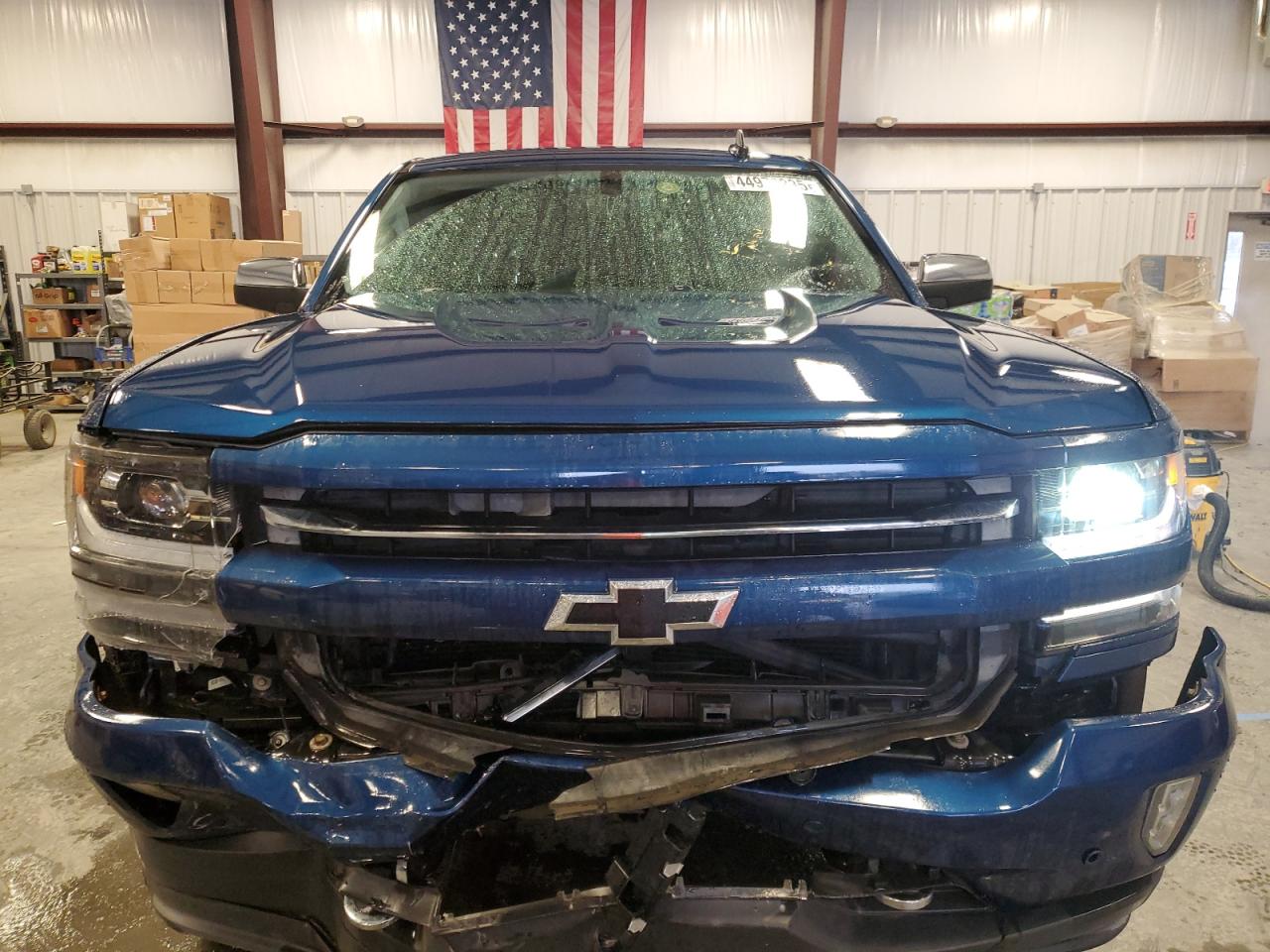 2017 Chevrolet Silverado VIN 3GCUKSEC8HG151685 Copart auction photo, front end damage thumbnail 5