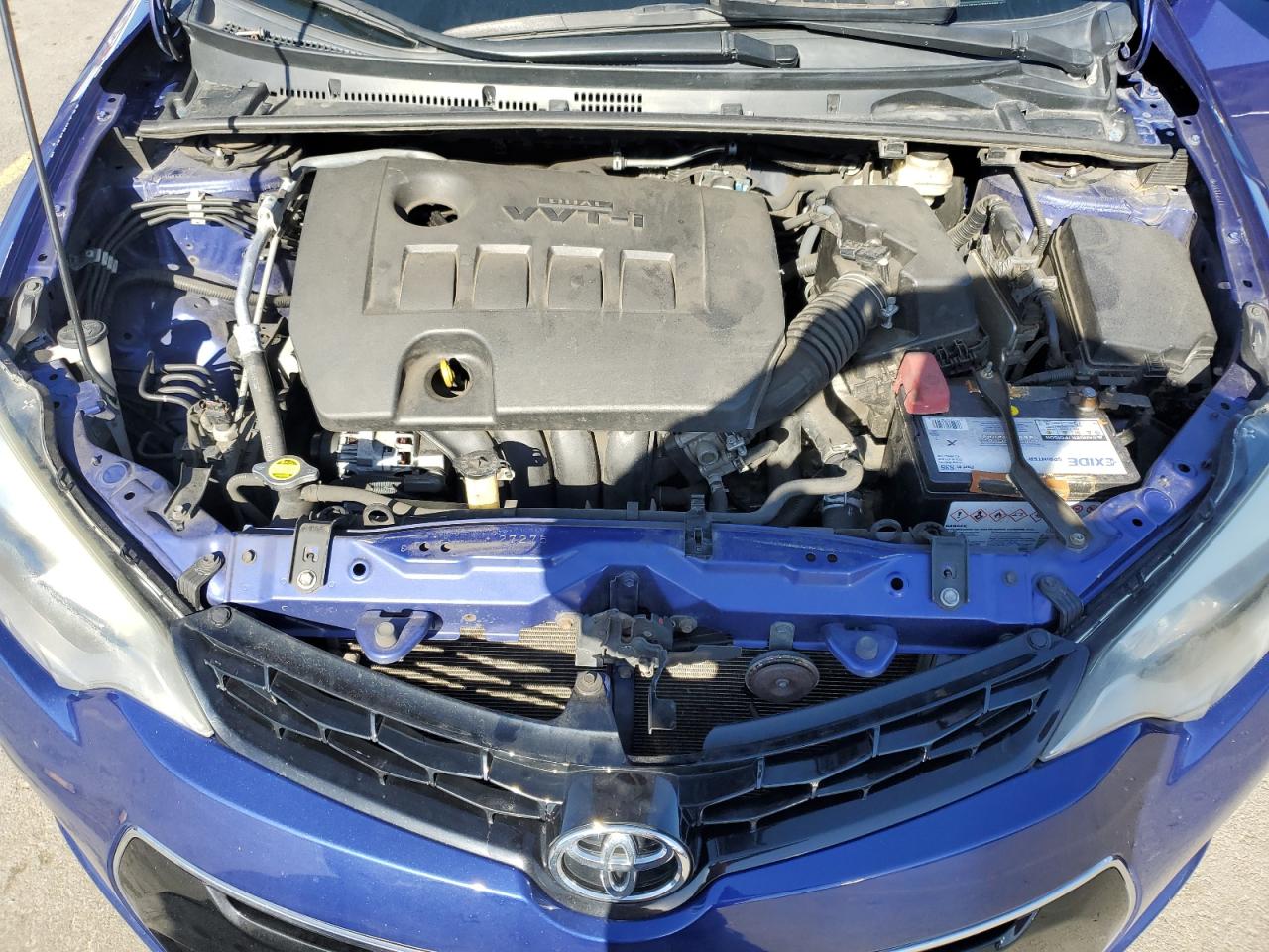 2015 Toyota Corolla VIN 5YFBURHE1FP252808 Copart auction photo, vandalism damage thumbnail 11