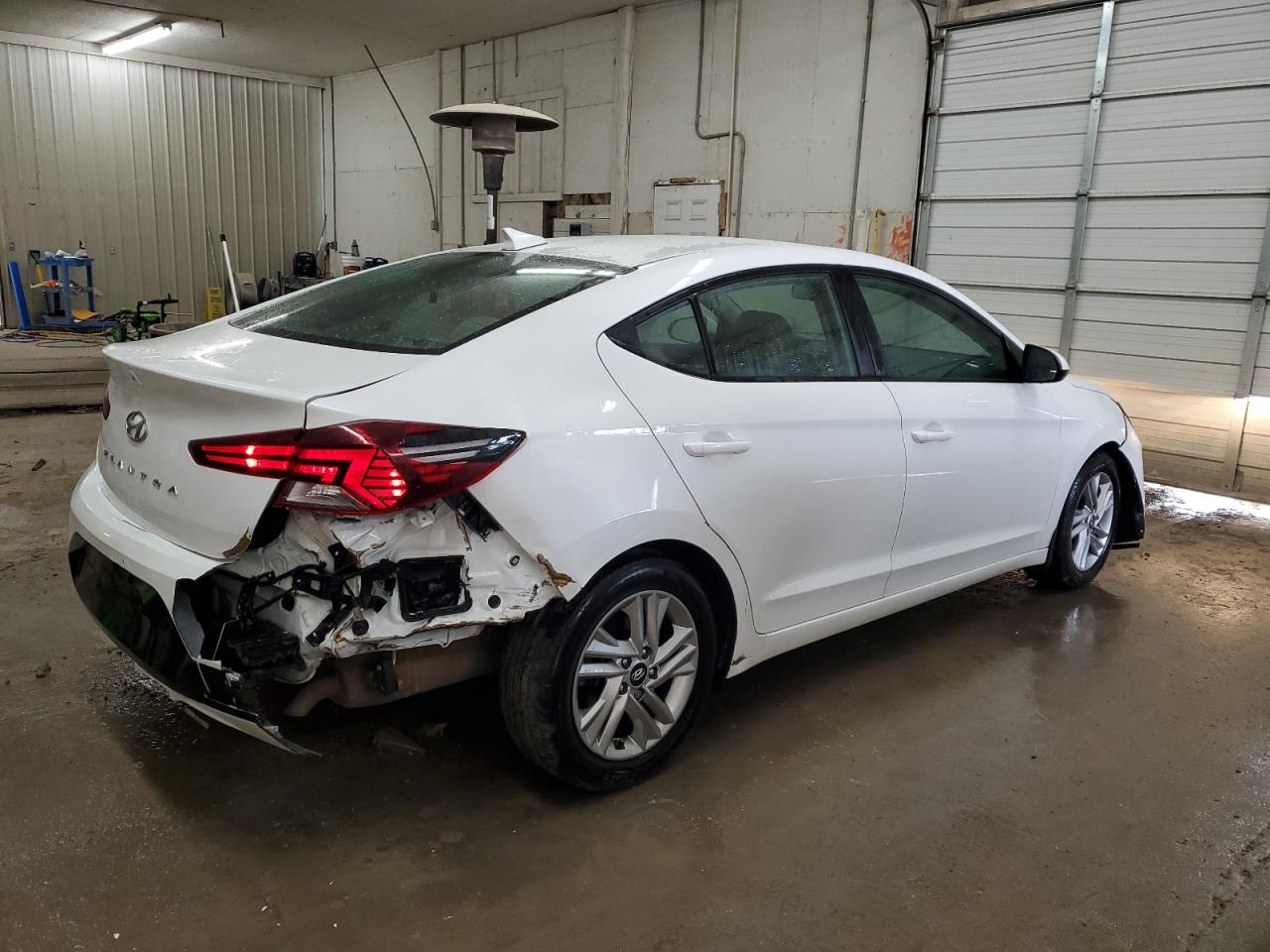 2020 Hyundai Elantra VIN 5NPD84LF4LH594990 Copart auction photo, rear end / minor dent/scratches damage thumbnail 3