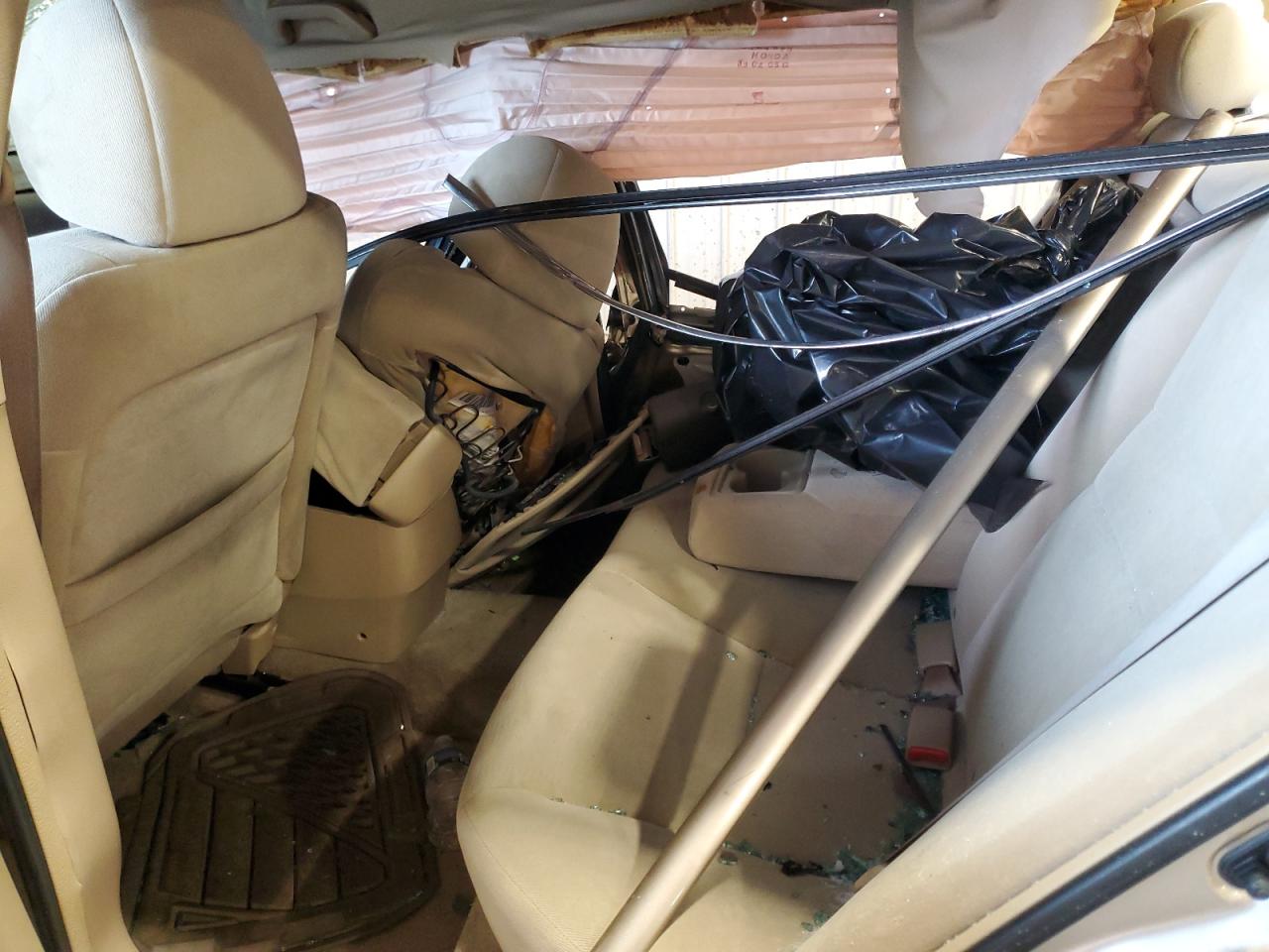 2005 Honda Accord VIN 1HGCM56755A137120 Copart auction photo, side damage thumbnail 10