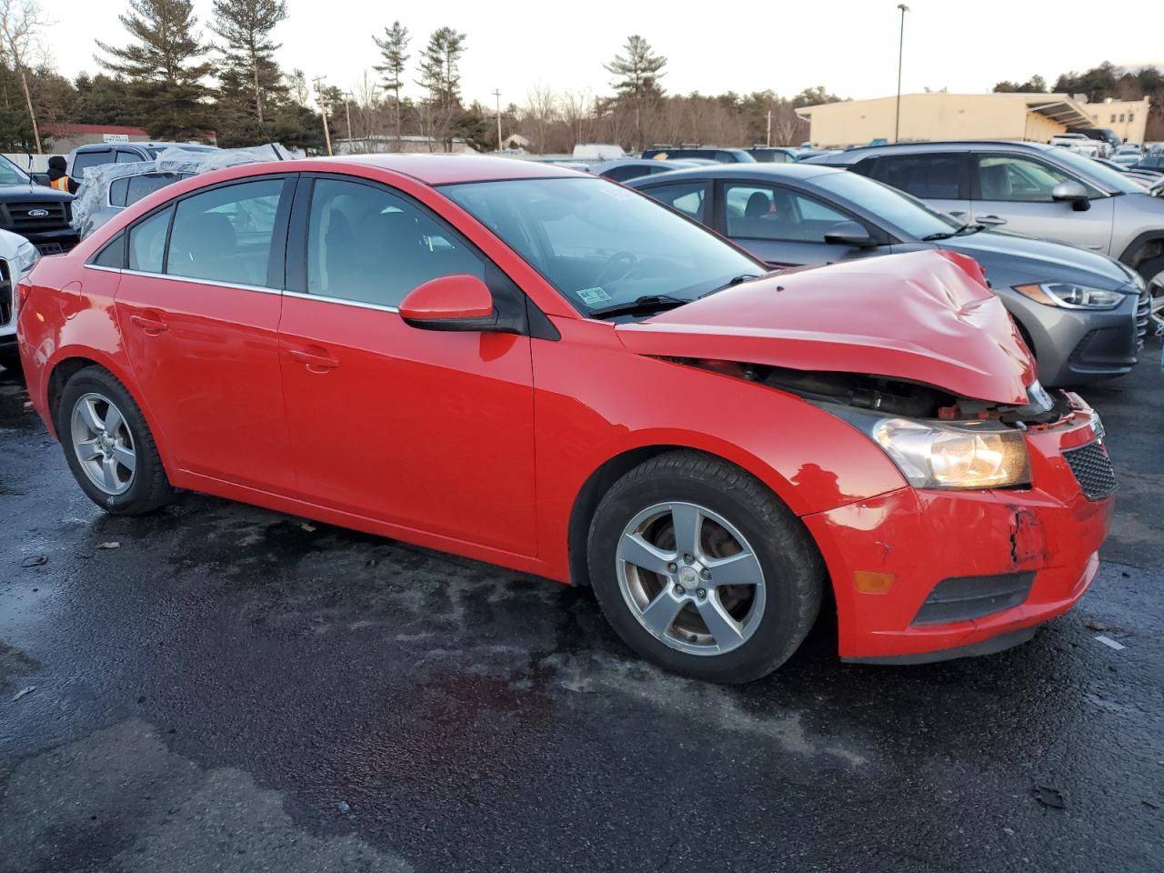 2014 Chevrolet Cruze VIN 1G1PC5SB6E7416952 Copart auction photo, front end damage thumbnail 4