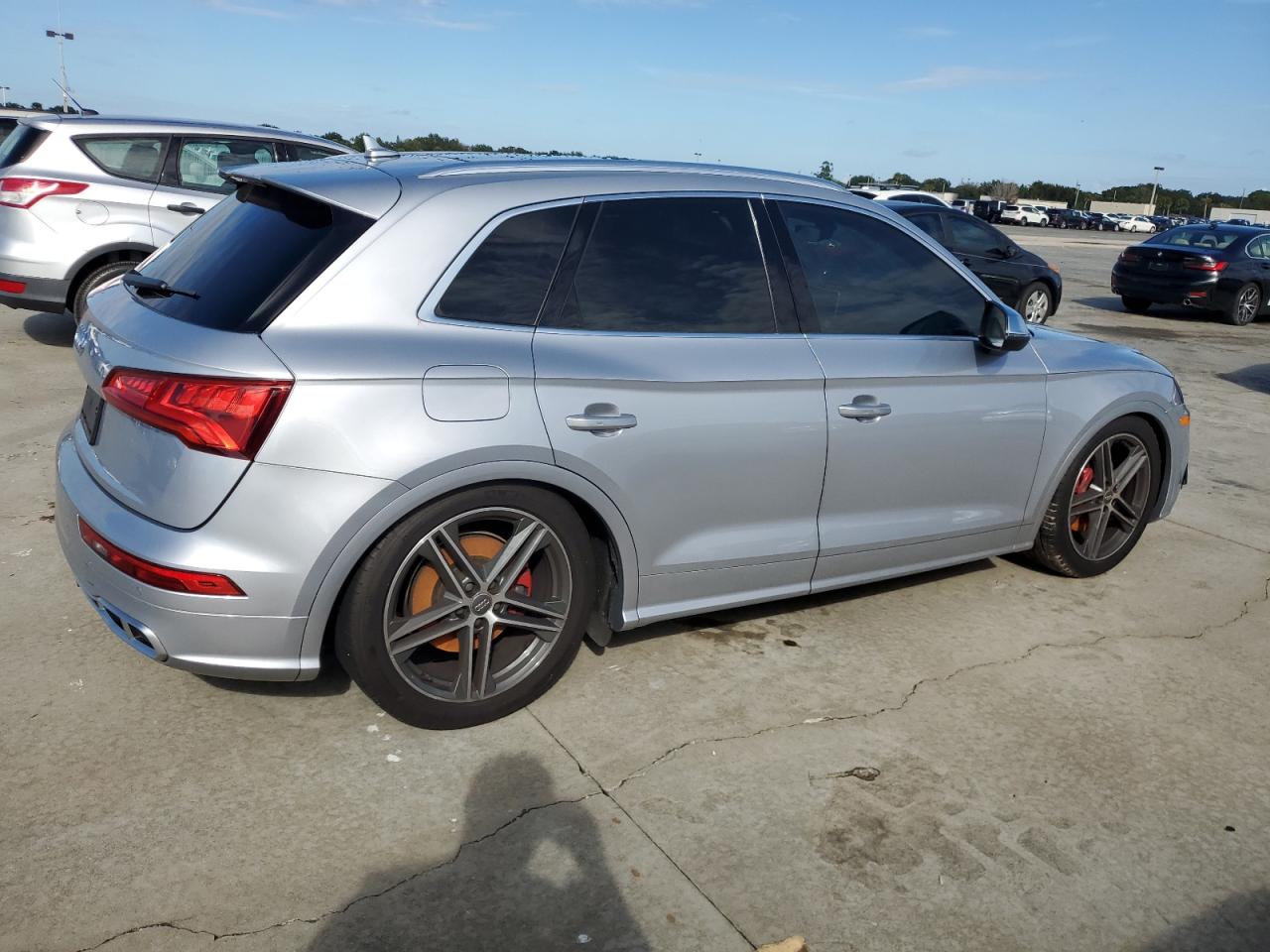 2019 Audi SQ5 VIN WA1B4AFY1K2001448 Copart auction photo, water/flood damage thumbnail 3