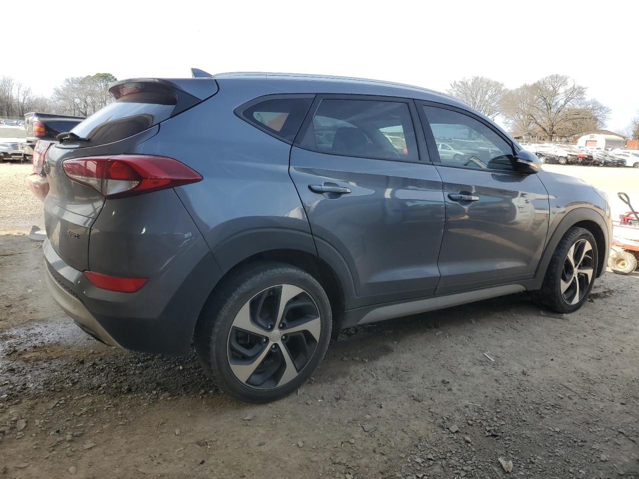 2018 Hyundai Tucson VIN KM8J33AL0JU802026 Copart auction photo, front end damage thumbnail 3