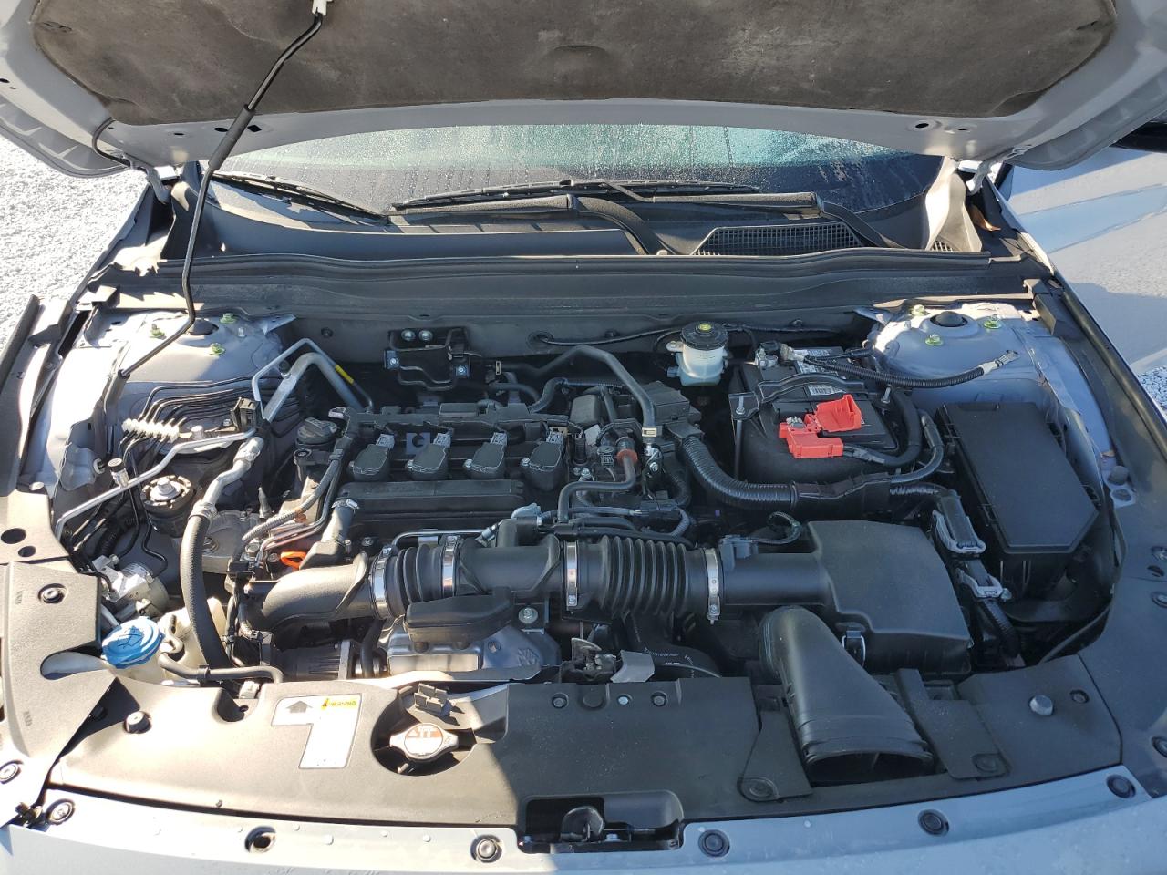 2021 Honda Accord VIN 1HGCV1F35MA053364 Copart auction photo, front end / side damage thumbnail 11