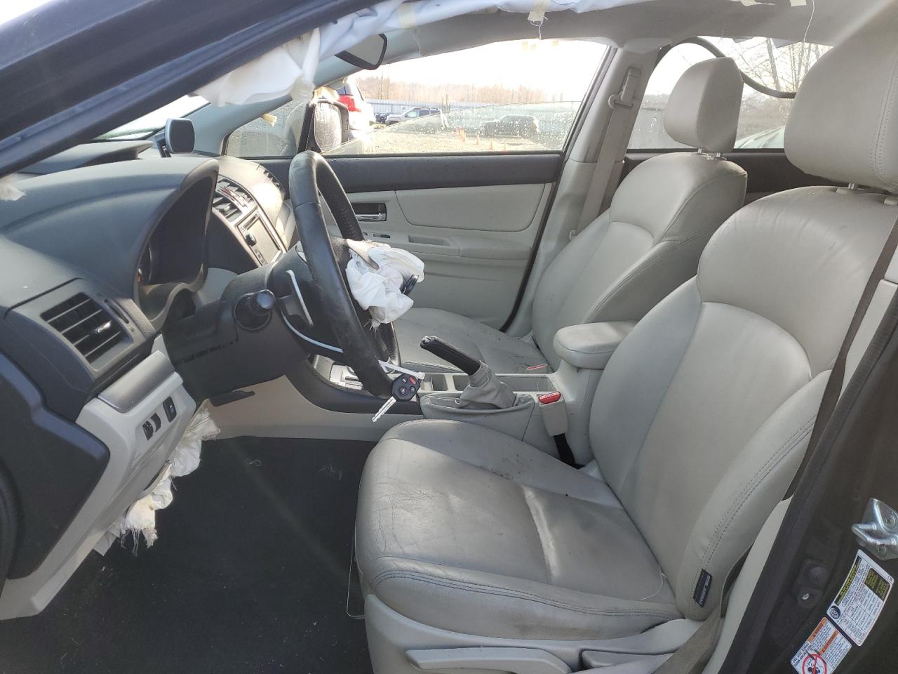 2014 Subaru XV VIN JF2GPAKC9EH316949 Copart auction photo, front end / undercarriage damage thumbnail 7
