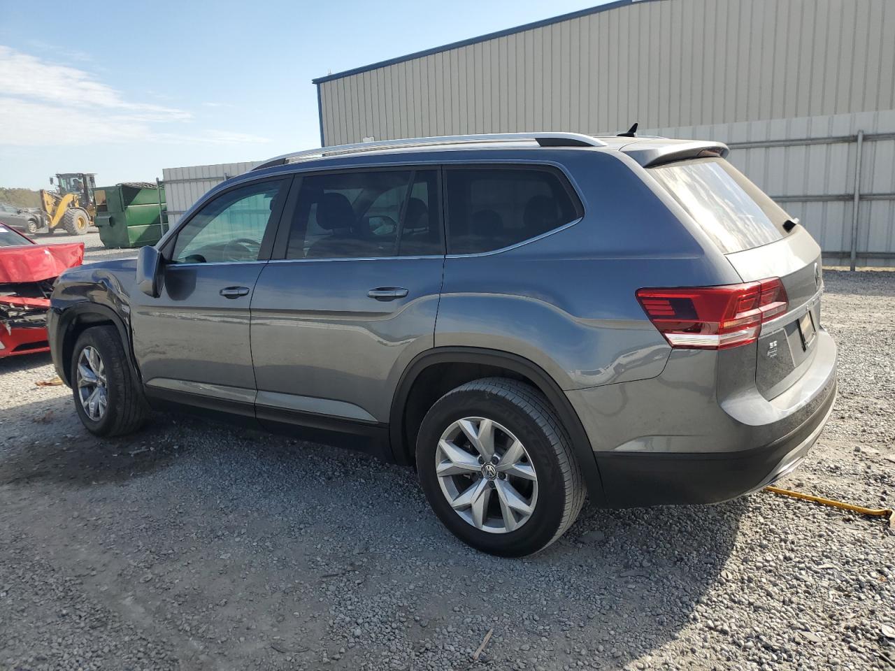 2019 Volkswagen Atlas VIN 1V2LR2CA3KC599625 Copart auction photo, front end / minor dent/scratches damage thumbnail 2
