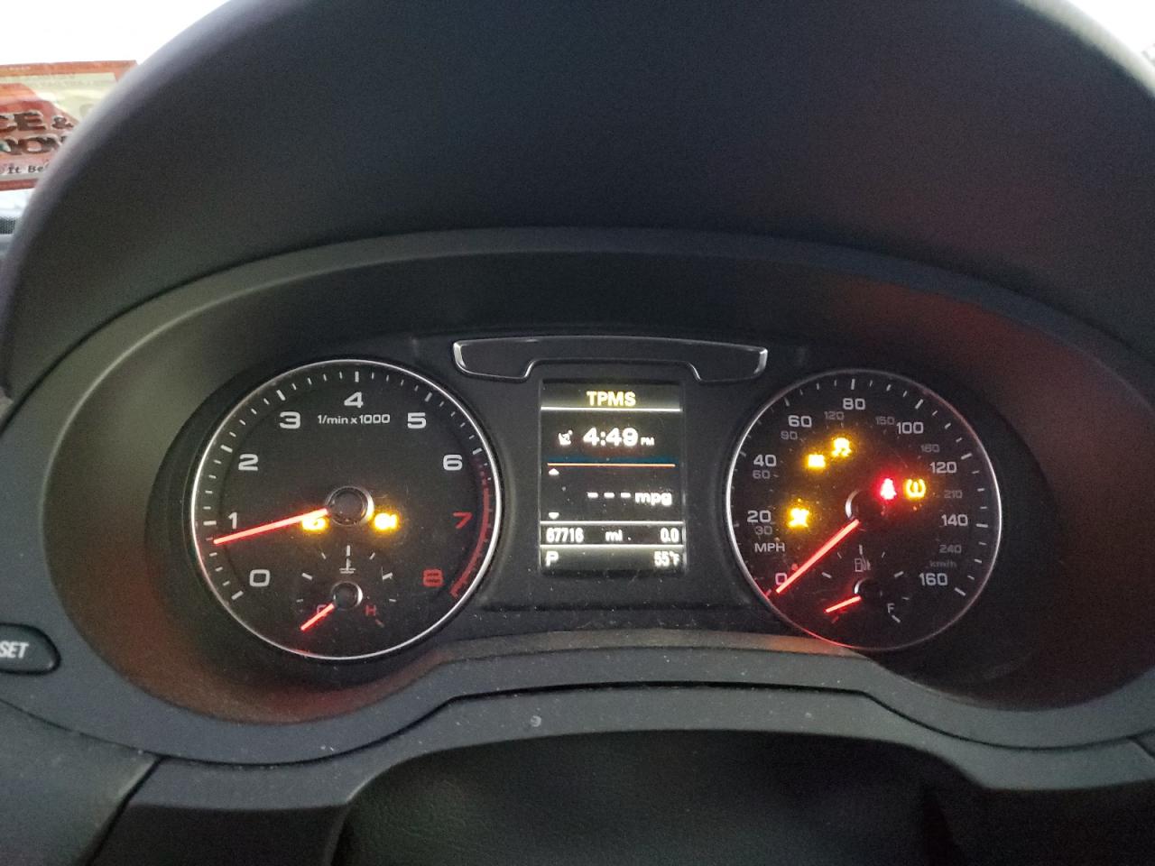 2016 Audi Q3 VIN WA1GFCFS0GR022670 Copart auction photo, rear end damage thumbnail 9