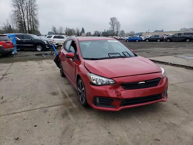 2022 Subaru Impreza VIN 4S3GTAM6XN3708272 Copart auction photo, front end / rear end damage thumbnail 10